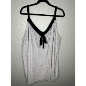 Torrid Tank Top Womens 6 US 6X Multicolor Lace Overlay Adjustable Camisole Sexy